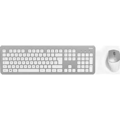 Hama KMW-700 Wireless Combo White 182676