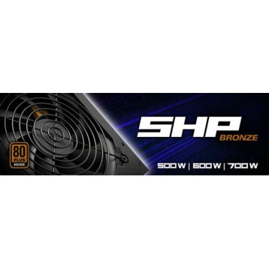 Sharkoon  500W SHP 80+Bronze 12 cm 4044951028948