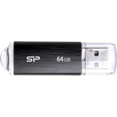 Silicon Power Ultima - U02 64GB USB 2.0 Pendrive Fekete USB 2.0 (SP064GBUF2U02V1 SP064GBUF2U02V1K SP064GBUF2U02V1K