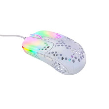 Xtrfy MZ1 Transparent optikai USB gaming egér fehér MZ1-RGB-WHITE-TP