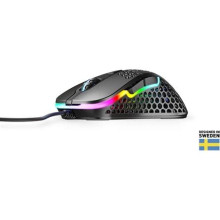 Xtrfy M4 RGB optikai USB / vezeték nélküli gaming egér fekete M4W-RGB-BLACK