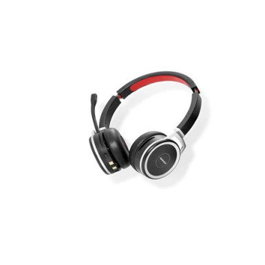 hameco HS-8550D-BT sztereó Bluetooth headset fekete