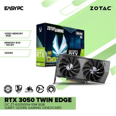 Zotac RTX 3050 Twin Edge OC 8GB GDDR6 ZT-A30500H-10M