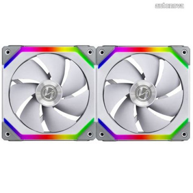 Lian Li UNI FAN SL140 140mm ház hűtő ventilátor 2db fehér (UF-SL140-2W)