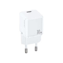 USAMS CC148T45 MINI SUPER SI PD HÁLÓZATI GYORSTÖLTŐ, fekete 30W CC148TC01