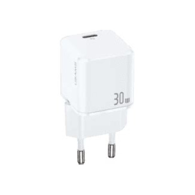 USAMS CC148T45 MINI SUPER SI PD HÁLÓZATI GYORSTÖLTŐ, fekete 30W CC148TC01