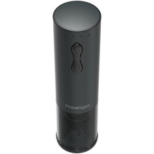 PRESTIGIO Bolsena, Electric wine opener with Prestigio Logo, aerator , vacuum preserver, Black color PWO101BK_EN