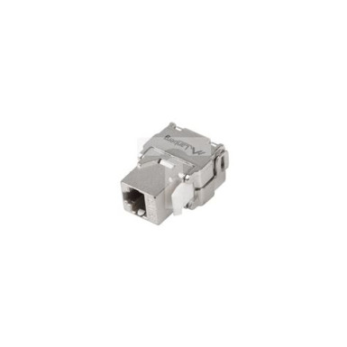 LANBERG keystone tool-less module RJ45 180 deg. FTP cat.7 KSF7-2000