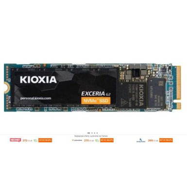 Kioxia EXCERIA G2 1TB M.2 NVMe x4 LRC20Z001TG8