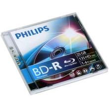 Philips BD-R25 25Gb 6x írható Blu-Ray lemez PH528638