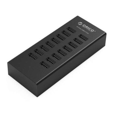 USB HUB 16 Port +táp 2.0 ORICO H1613-U2-EU-BK H1613-U2-EU-BK