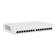 Switch Cisco CBS110-16T-EU Switch 16xGigabit Rack Fémházas L2 CBS110-16T-EU