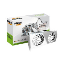 Inno3D GeForce RTX 4060 Ti 8GB DDR6 Twin X2 OC White N406T2-08D6X-171153W