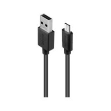 USB kábel A-B 3.0 1m Fekete